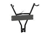 Suport bicicleta Carpoint fixare pe carligul de remorcare cu suport nr inmatriculare pentru 2 biciclete
