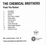 The Chemical Brothers - Push The Button, CDr