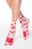 Șosete haioase cu model pepene, Conte Fantasy 013 - Multicolor, 36-39 (23-25)
