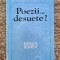 V. G. Clopot - Poezii... desuete? ,dedicatie