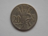 20 HALERU 1926 CEHOSLOVACIA-XF