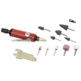 Cumpara ieftin Polizor penumatic Mannesmann 1590, 25000 rpm, 6 bari, set 17 piese, B.MANNESMANN