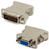 Adaptor DVI (24+5) la VGA, 17112 Alb