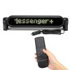 Panou LED Programabil Oem cu Telecomanda, Memorie 98 Mesaje, Afisaj LED Rosu 230x32mm