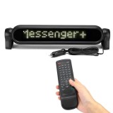 Cumpara ieftin Panou LED Programabil Oem cu Telecomanda, Memorie 98 Mesaje, Afisaj LED Rosu 230x32mm