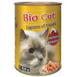 HRANA UMEDA PENTRU PISICI BIOCAT IEPURE VANAT 410GR (24BUC BAX)