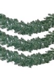 Ghirlandă de Crăciun, Model Brad, 10 cm x 2,7 m, Verde