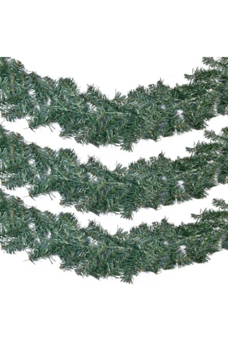 Ghirlandă de Crăciun, Model Brad, 10 cm x 2,7 m, Verde