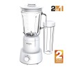 Blender 2 in 1 Bohm, 350 W, cupe din plastic si sticla, material fara BPA, B&Ouml;HM