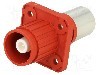 Conector alimentare DC, 1,5kV, 1 pini, seria ES-300A, {{Dimensiune pin}}. DEGSON ELECTRONICS - ESS-300A-95-C-RD-00