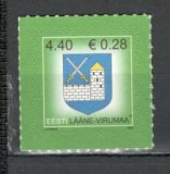 Estonia.2006 Steme ale comitatelor autoadezive SE.126, Nestampilat