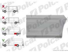 Segment reparatie aripa spate FORD TRANSIT (V184/5), 05.2000-04.2006; TRANSIT/TOURNEO (V347/8), 05.2006-04.2013, partea stanga, inferior; metal galva