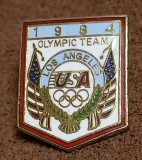 Insigna Sportiva - Comitetul Olimpic din USA - Jocurile Olimpice Los Angeles 1984