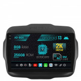 Navigatie Jeep Renegade (2014-2018), Android 13, X-Octacore 8GB RAM + 256GB ROM, 9.5 Inch - AD-BGX9008+AD-BGRKIT286