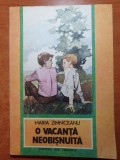 Carte pentru copii - o vacanta neobisnuita - din anul 1988