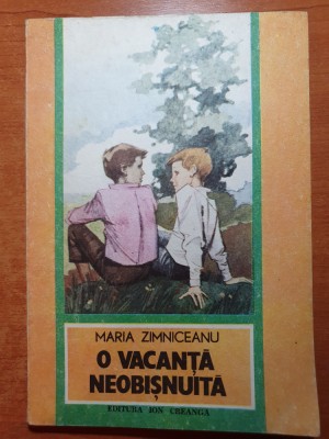carte pentru copii - o vacanta neobisnuita - din anul 1988 foto