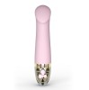 Vibrator Punct G Mystim Right on Ron Rose, Silicon, 8 Moduri, USB, Waterproof, 17cm, Roz