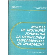 Modele de instruire formativa la disciplinele fundamentale de invatamant - Dan Mihalca, Eugen P. Noveanu