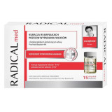 Tratament Fiole Impotriva Caderii Parului pentru Barbati - Farmona Radical Med Anti Hair Loss Ampoule Treatment for Men, 15 x 5ml