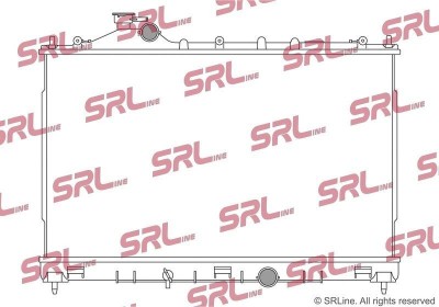 Radiator Mitsubishi Eclipse Cross 18-, motor: 1.5 T, 682x400x26, SRLine, Aluminiu/ Plastic brazat, 1350A915 foto