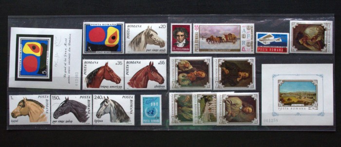 Romania 1970, An complet - 35 serii (LP 718 - LP752), MNH, Nestampilat