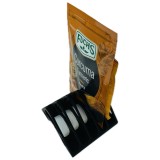 Suport organizator plicuri de condimente &ndash; 5 compartimente &ndash; printat 3D din PLA &ndash; Negru, Model Dudi