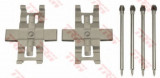 Set accesorii, placute frana MERCEDES CLK (C208) (1997 - 2002) TRW PFK642