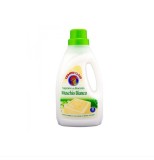Detergent Lichid Rufe Chanteclair Muschio Bianco, 1L, 18 Spalari, Sapun Natural, Mosc Alb