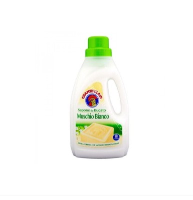 Chanteclair Muschio Bianco detergent rufe lichid, 18 spalari, 1 litru foto