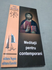 MEDITATII PENTRU CONTEMPORANI-PREOT ION PETRICA foto