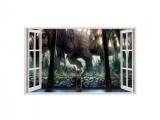 Cumpara ieftin Sticker decorativ cu Dinozauri, 85 cm, 4418ST