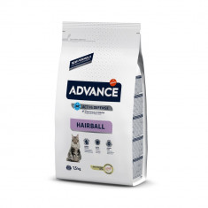 Advance Cat Adult Hairball Curcan si Orez 1,5 kg foto