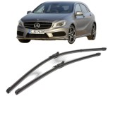 Cumpara ieftin Set stergatoare MERCEDES-BENZ A-CLASS (W176) 2012-2018, parbriz, Valeo Silencio Xtrm