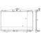 Radiator racire Lexus Rx (Al10), 04.2009-2015 Model Rx450h Motor 3, 5 V6 183kw Benzina, tip climatizare Cu/fara AC, cutie automata, dimensiune 768x45