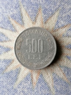 500 lei 2000 - scris cant avers Tip A. ROM&amp;Acirc;NIA. 1 foto