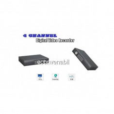 Unitate dvr cu 4 canale si lan foto