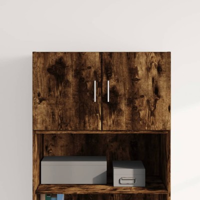 vidaXL Dulap de perete, stejar fumuriu, 70x42,5x40 cm, lemn compozit 846121 foto
