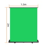 Fundal Studio Pliabil 2x1.5m Collapsible Backdrop Stand Kit, Generic