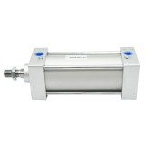 Cilindru pneumatic din aluminiu fi 63 mm, cursa 100 mm pentru automatizari