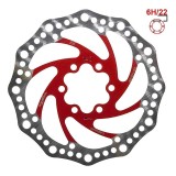 Disc de frana trotineta electrica R6.1 140 mm rosu