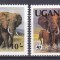 DB1 Fauna Africana Elefanti 1983 Uganda WWF 4 v. MNH
