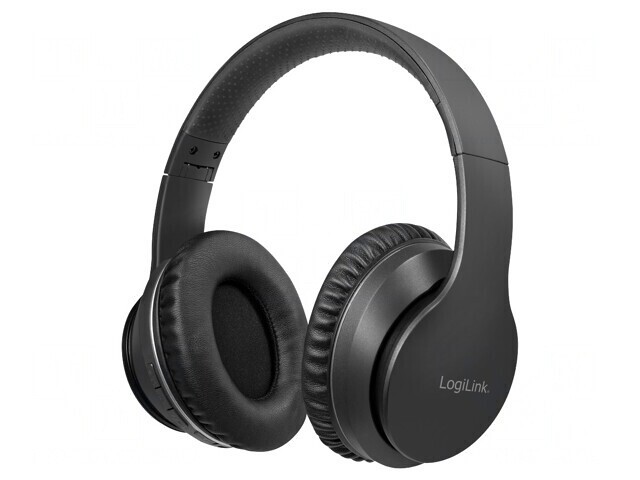 Căști Over-Ear Negre Bluetooth 5.0 3.5mm