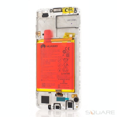 LCD OEM Huawei Y7 Prime (2018), White OEM foto