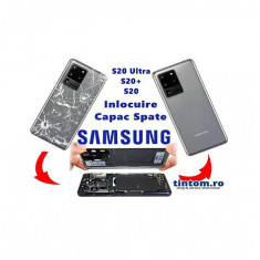 Inlocuire capac sticla spate Samsung Galaxy S20 Ultra S20+ S20