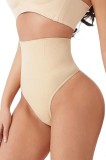 Chiloti modelatori tanga tip burtiera Selena - Talie medie - Bej - Beige, M