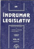 Indrumar legislativ (volumul 11, 1997)