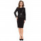 Costum cu rochie Viada - negru-46