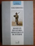 Vasile Bobocescu - Momente din istoria ministerului de interne