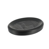 Cumpara ieftin Săpuniera Ceramică Ovala Motive Etnice &ndash; Neagră