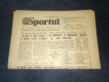 ZIARUL SPORTUL 2 OCTOMBRIE 1982 TRAGERE LA SORTI CUPE EUROPENE